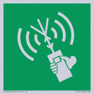 E051 safe condition 2way VHF radio